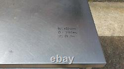 Stainless Steel Table Work Top, Chef's Table With Drawer 150cm