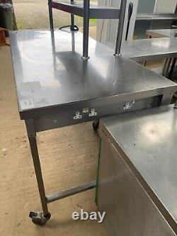 Stainless Steel Table with Pass (180cm) Read Descrip Re Deliv T30