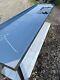 Stainless Steel Wall Bench Table 2400mm Long Heavy Duty New