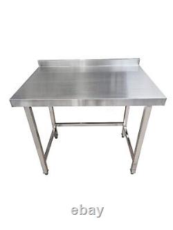 Stainless Steel Wall Prep Table 1000x700x900 -Full Void (No undershelf)