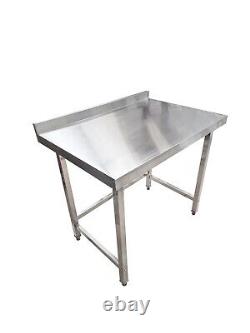 Stainless Steel Wall Prep Table 1000x700x900 -Full Void (No undershelf)