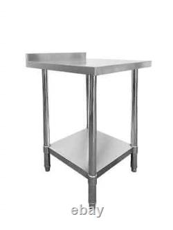 Stainless Steel Wall Prep Table 600mm