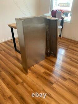 Stainless Steel Wall Table with Upstand 1000mm x 600mm