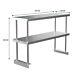 Stainless Steel Work Bench Commercial Kitchen Catering Table Prep Worktop 3-6ft