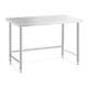 Stainless Steel Work Table Stainless Steel Cutting Table 120 X 60 Cm 91 Kg