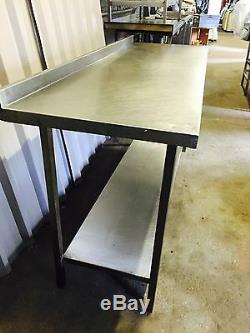 Stainless steel CATERING PREP TABLE commercial catering