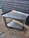 Stainless Steel Catering Table Used