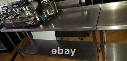 Stainless steel table 210/180/150 Or 130 Long Collection