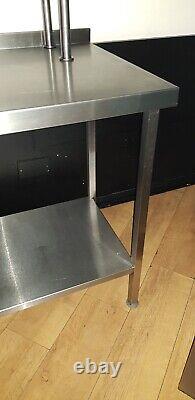 Stainless steel table 210/180/150 Or 130 Long Collection