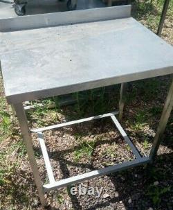 Stainless steel table Ref T153