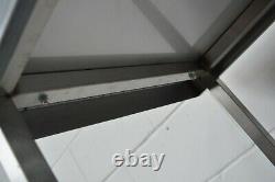 Stainless steel table welded joints 1.5m x 60cm x 90cm H BRAND NEW FREE DELIVERY