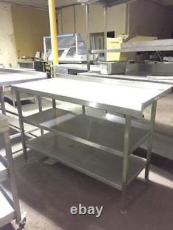Stainless steel table/work bench 3 tier