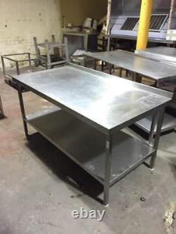 Stainless steel table/work bench with under-shelve fully welded (TOP QUALITY)