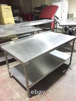 Stainless steel table/work bench with under-shelve fully welded (TOP QUALITY)