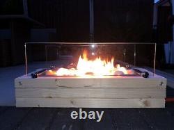 Stylish Unique Table Top Patio Gas Fire Stove / Pit