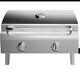 Super Grills 2 Burner Stainless Steel Table Top 21 Gas Barbecue Bbq Grill