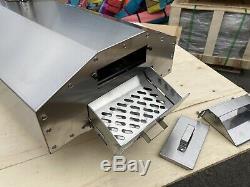 Super Grills outdoor pizza oven stainless steel table top portable Italian new