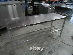 Syspal Aluminium Frame Butchery Stainless Steel Table 1830 x 610 mm £200 + Vat
