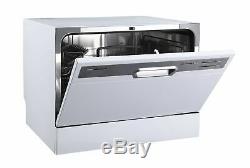 Table Dishwasher PKM Silver Small Dishwasher Mini Dishwasher 6 Place Settings