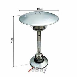 Table top Gas Patio Heater Stainless Steel Outdoor Heating Heat