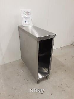 Used Commercial Catering Stainless Steel Filler Table/Cupboard-30cm. Delivery Inc