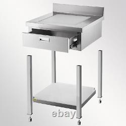 VEVOR Commercial Food Prep Table Stainless Steel Cater Table Bench Worktop Home