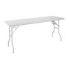 Vogue Stainless Steel Folding Work Table Sturdy Durable Kitchen Outdoor Indoor