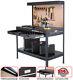 Work Bench With Light Powerstrip Table Reloading Machine Shop Garage Hobby Steel